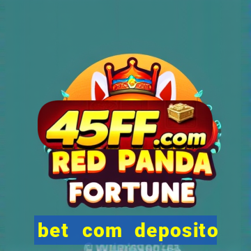bet com deposito minimo de 1 real